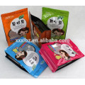 flat bottom plastic frozen food grade packaging bags